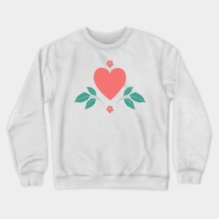 Heart Emblem Crewneck Sweatshirt